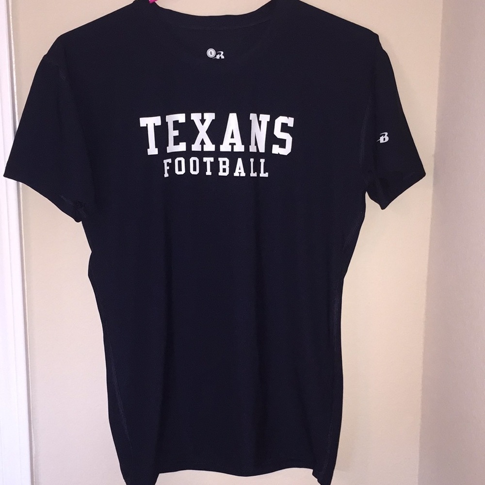 Texans Football” Dri-fit Shirt, Unisex YLg - Picture 1 of 3